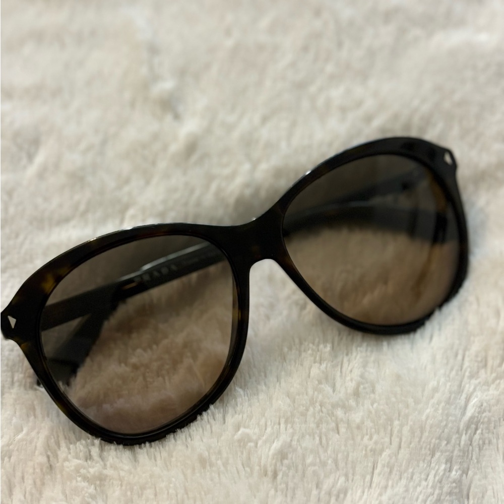 Prada Brown Cat-Eye Sunglasses Timeless Design
